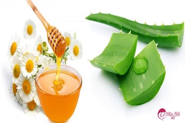 Mặt nạ nha đam và mật ong cho da sau sinh