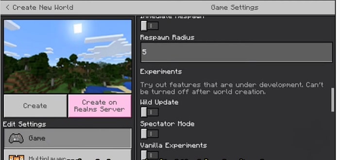 Thử nghiệm Spectator Mode