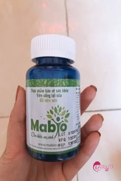 alt text: Viên uống lợi sữa Mabio