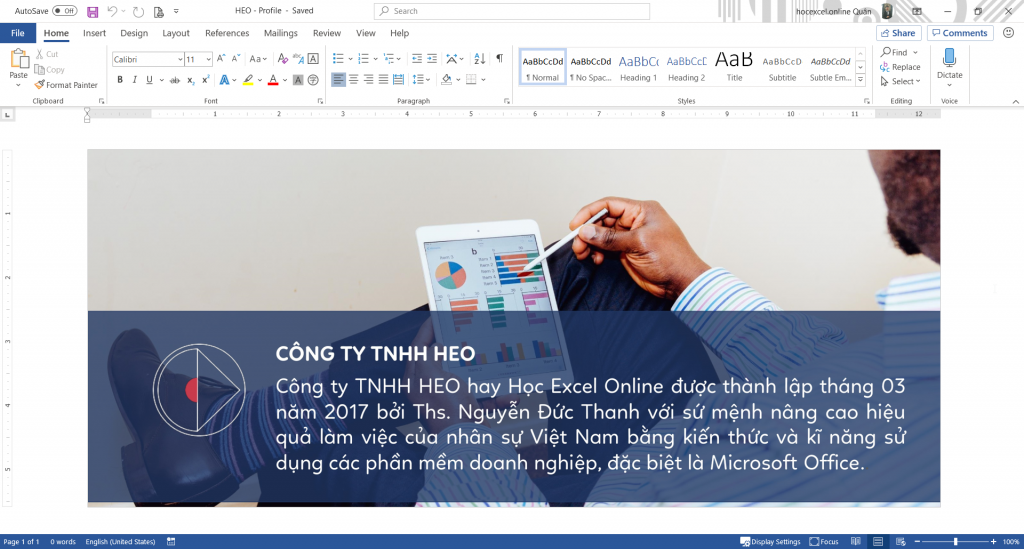 Chỉnh Sửa File PDF Dễ Dàng Với Microsoft Word Nội dung file PDF được mở trên Word