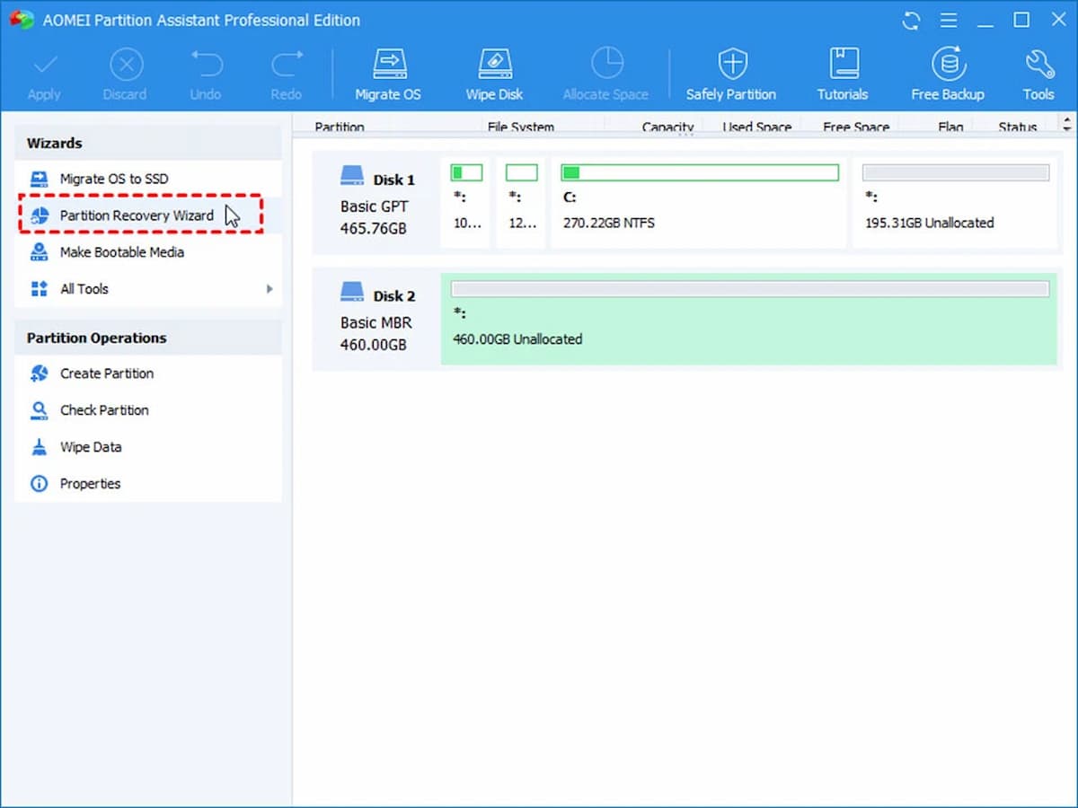 Khắc Phục Lỗi Ổ Cứng Bị Unallocated: Hướng Dẫn Chi Tiết Khôi phục phân vùng 1