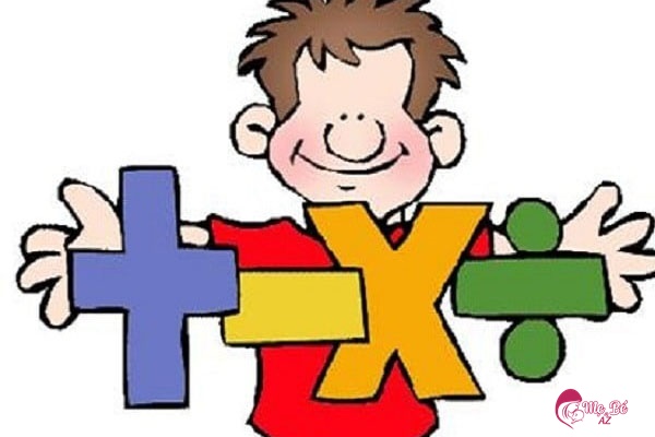 Trẻ em đang học toán