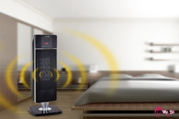 Bật quạt sưởi trước khi sử dụng