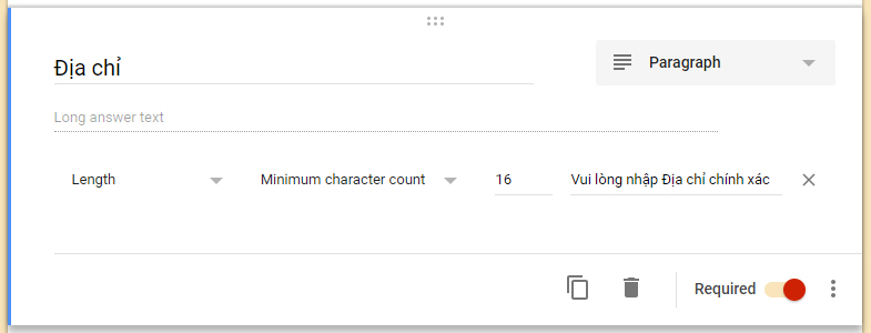 Xác Thực Dữ Liệu Trong Google Forms: Hướng Dẫn Chi Tiết