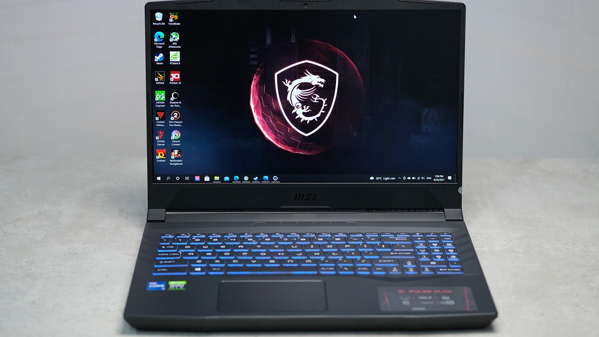 Cấu hình laptop MSI cũ