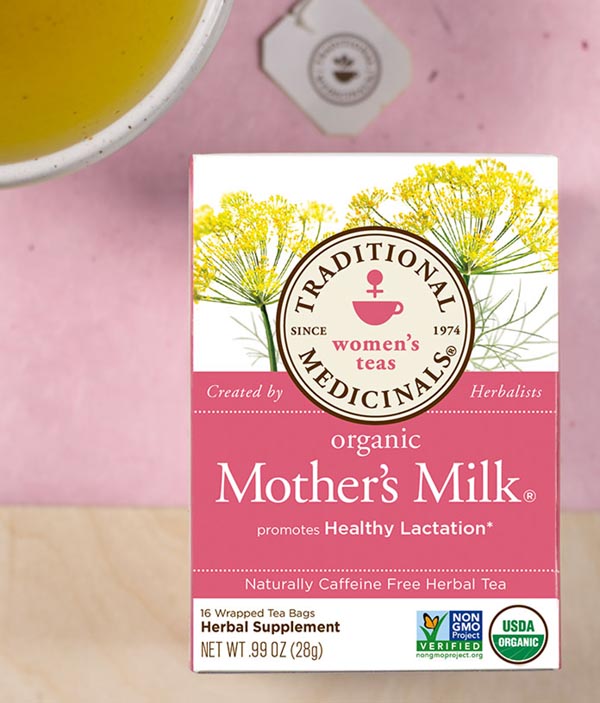 alt text: Cách pha trà lợi sữa Mother Milk