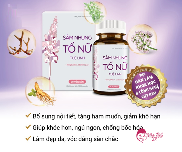 Review Sâm Nhung Tố Nữ Tuệ Linh: Giải Pháp Cho Nội Tiết Tố Nữ Thành phần sâm nhung Tố Nữ Tuệ Linh