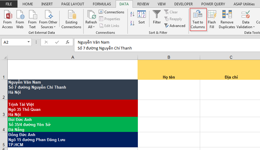Tách Ô Excel Dựa Trên Ngắt Dòng: Hướng Dẫn Chi Tiết Tách Ô Excel Dựa Trên Ngắt Dòng: Hướng Dẫn Chi Tiết