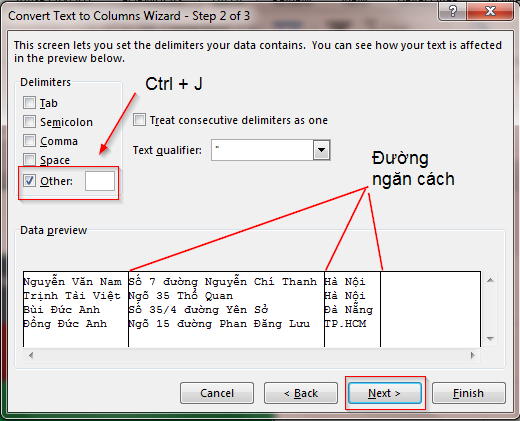 Tách Ô Excel Dựa Trên Ngắt Dòng: Hướng Dẫn Chi Tiết Tách Ô Excel Dựa Trên Ngắt Dòng: Hướng Dẫn Chi Tiết