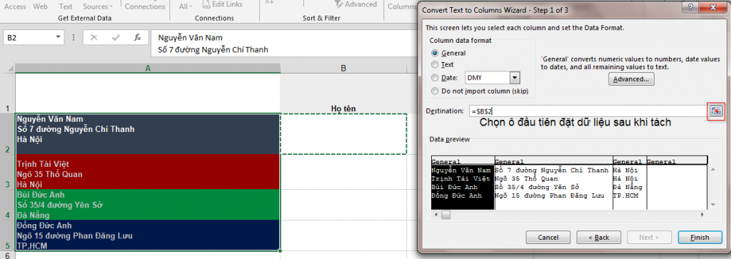 Tách Ô Excel Dựa Trên Ngắt Dòng: Hướng Dẫn Chi Tiết Tách Ô Excel Dựa Trên Ngắt Dòng: Hướng Dẫn Chi Tiết