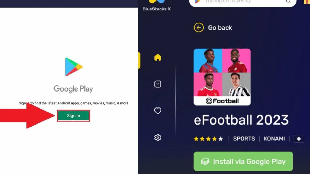 Tải pes 2023 trên máy tính trên lap top