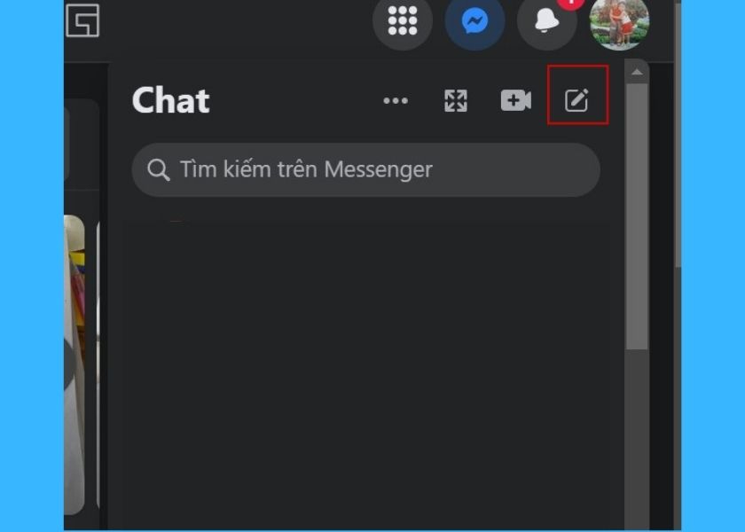 cách tạo nhóm chat trên Messenger bằng máy tính