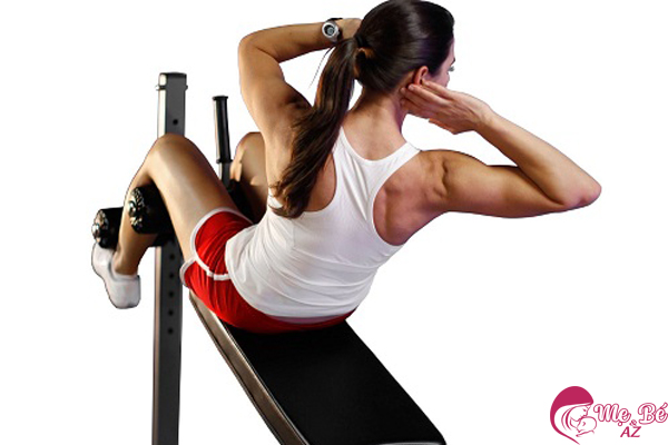 Gập bụng bằng máy