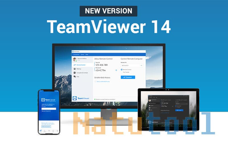 Giao diện TeamViewer 14