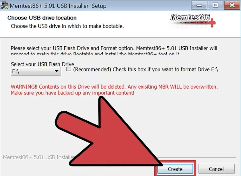 Kiểm tra RAM máy tính bằng phần mềm MEMTEST86