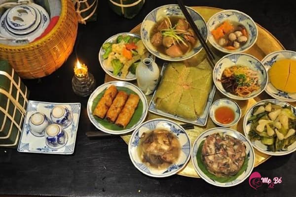Mâm cỗ Tết miền Bắc