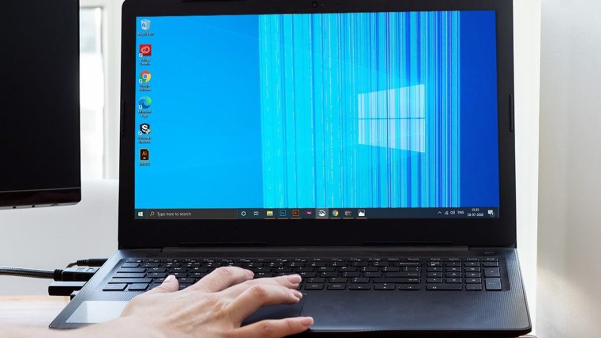 Màn hình laptop HP bị hỏng