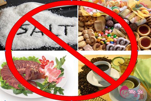 Những thực phẩm cần tránh xa khi bị cao huyết áp