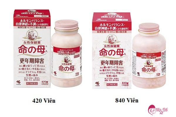 Quy cách đóng gói viên uống nội tiết tố Kobayashi