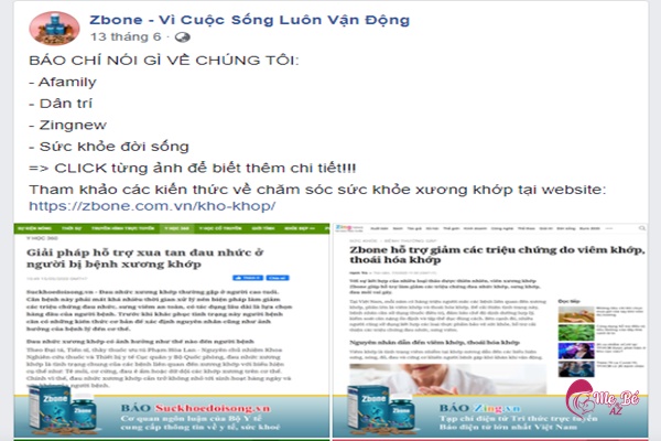 Viên uống xương khớp Zbone: Giải pháp cho cơn đau nhức của người thân Viên xương khớp Zbone có tốt không?