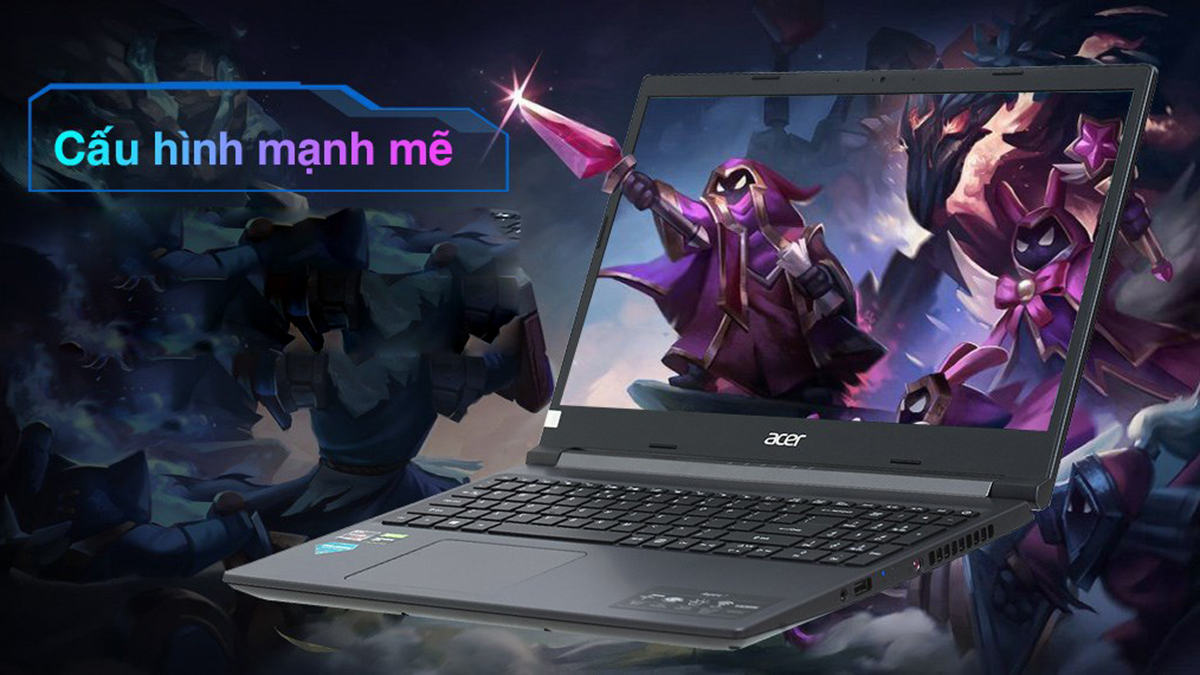 Top 5 Laptop Đồ Họa Mỏng Nhẹ Tốt Nhất Hiện Nay Acer Aspire A715 i5 8300H