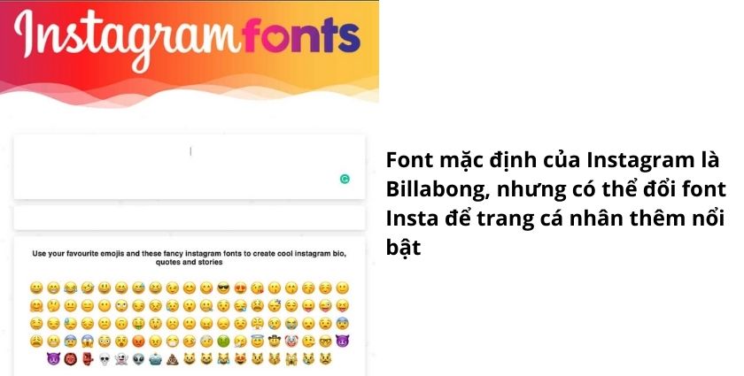 Font chữ Instagram là gì?