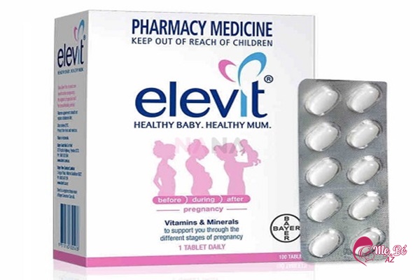 Uống gì để dễ thụ thai? Giải đáp thắc mắc từ chuyên gia Elevit có nhiều vitamin và khoáng chất