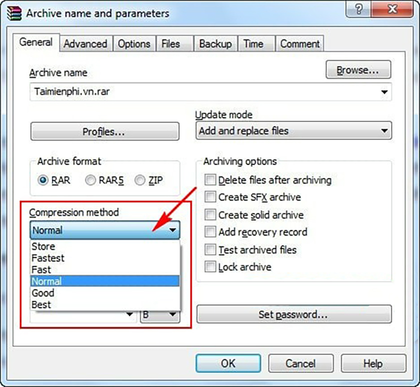 Winrar là gì? Có khả năng thay đổi nén như thế nào