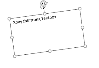 Xoay Textbox trong Word