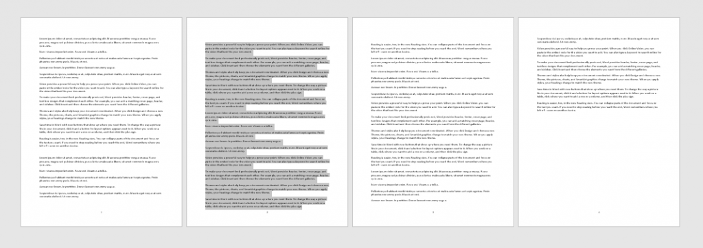 Chọn văn bản cần xoay