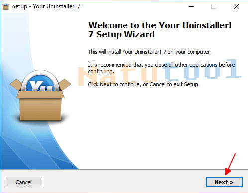 Giao diện cài đặt Your Uninstaller