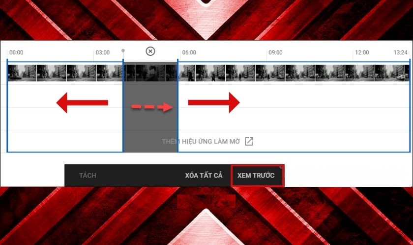 Xem trước video đã cắt
