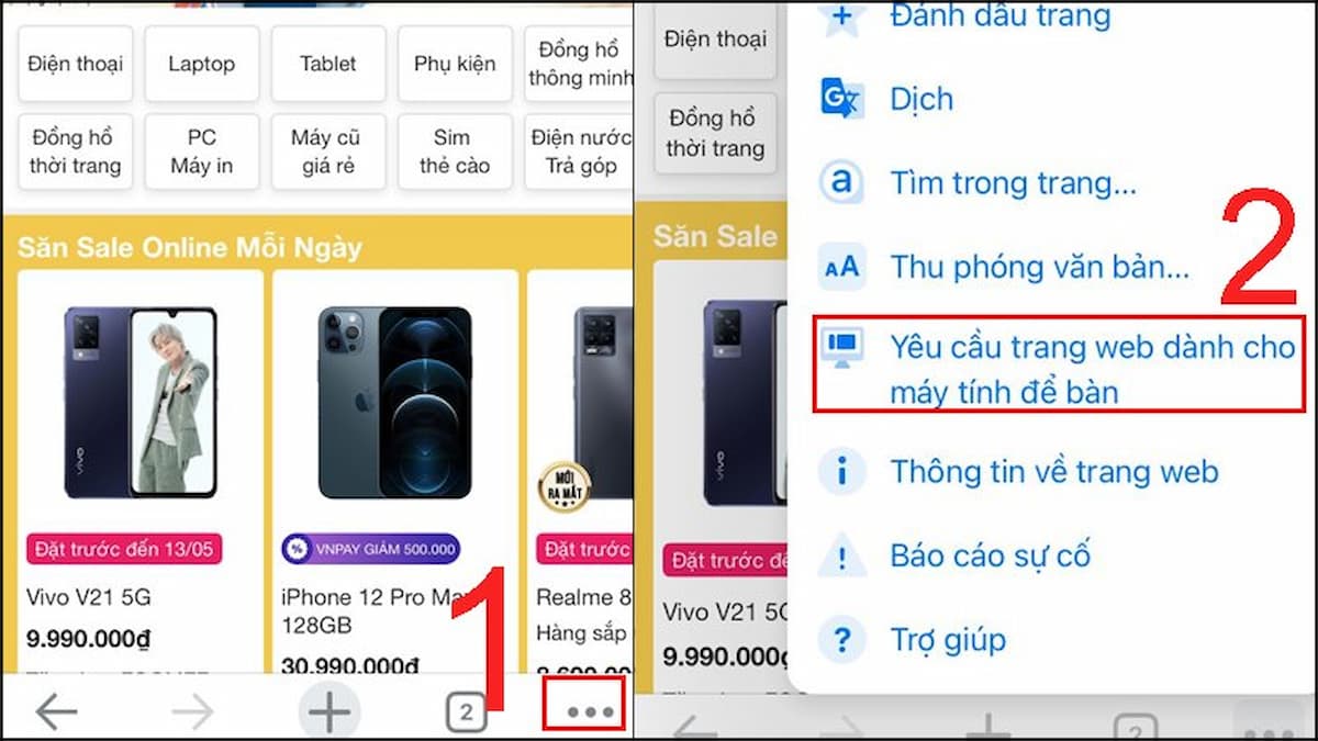 Sử dụng Zalo Web trên iPhone