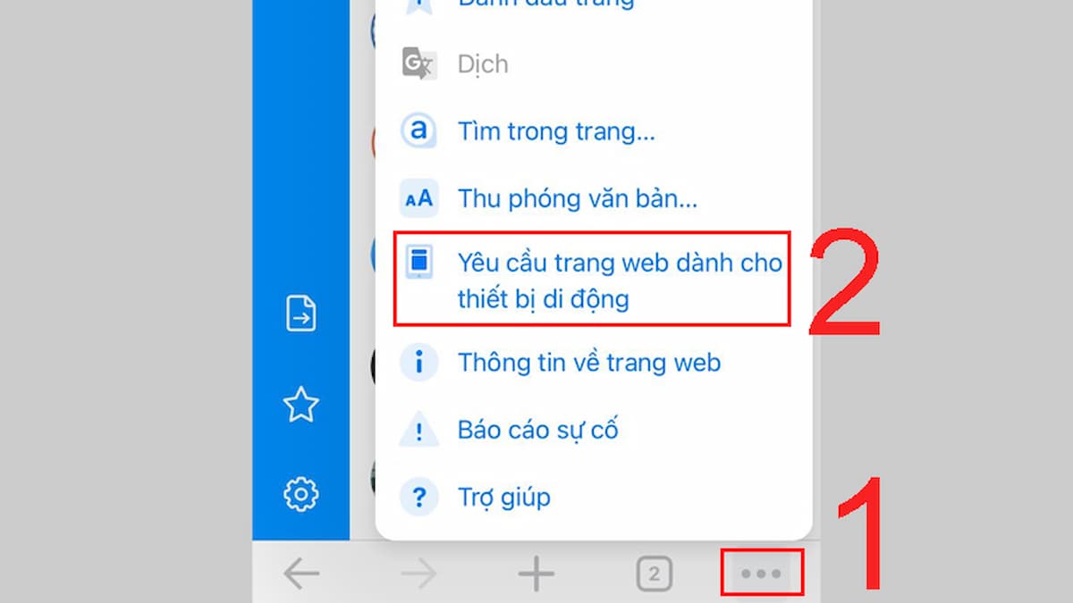 Đăng nhập Zalo Web trên iPhone