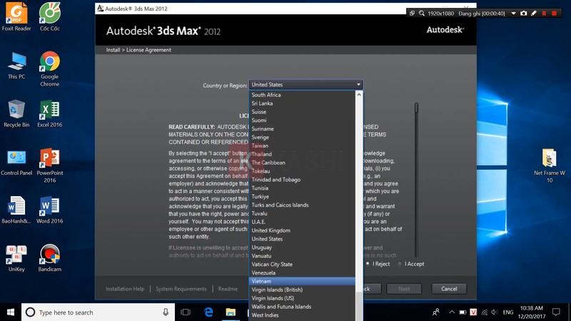 Chọn ngôn ngữ Tiếng Việt