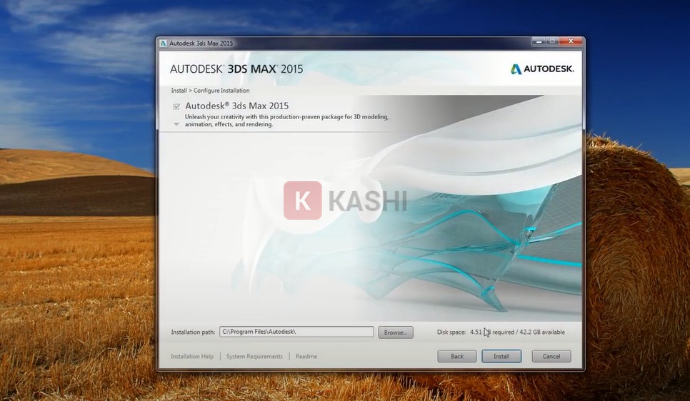 Cài đặt 3Ds Max 2015