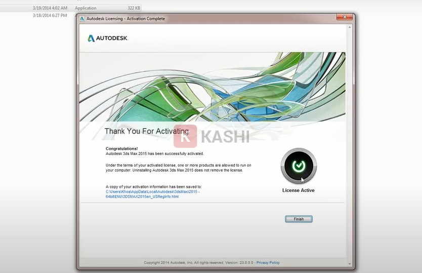 Hoàn tất cài đặt