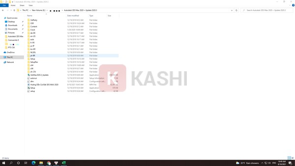Giao diện 3DS Max 2020