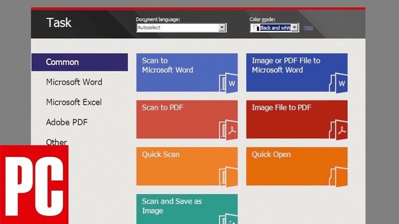 Định dạng tài liệu của ABBYY FineReader 14