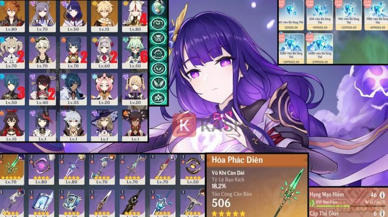 Acc Genshin Impact Asia