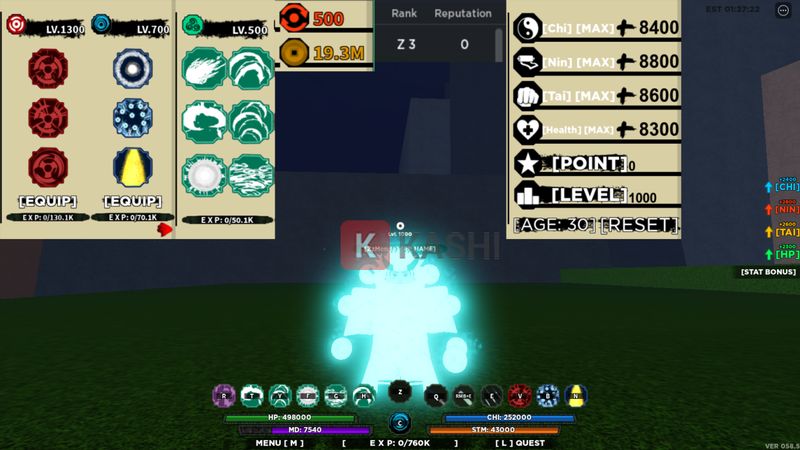 Tặng acc Shindo Life VIP 2025