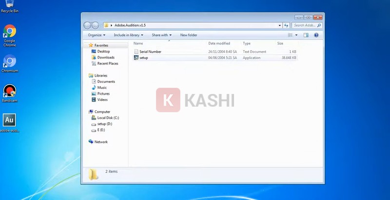ấn vào folder đó -> Chạy file "Setup" -> Chọn "OK".