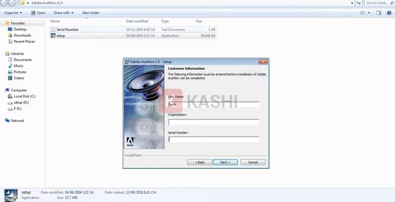 Điền đầy đủ thông tin