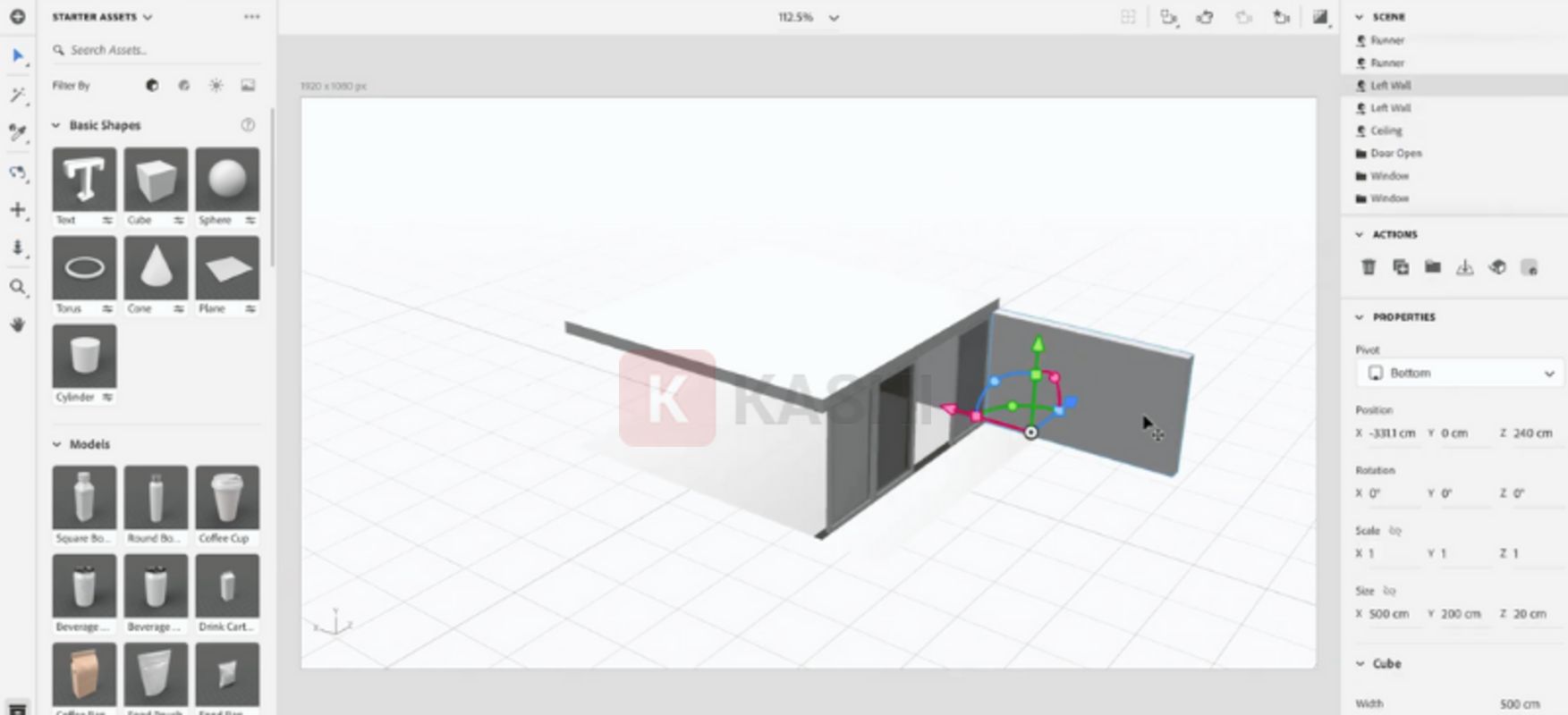 Quan sát vật thể 3D từ nhiều góc độ