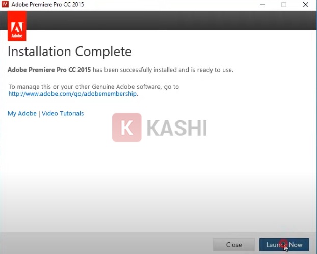 Khởi chạy phần mềm