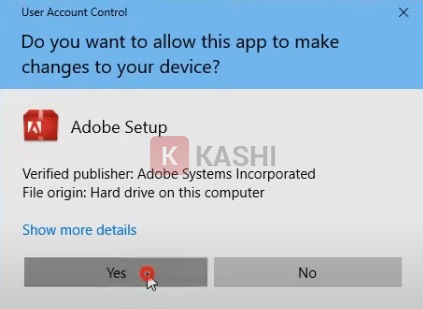 Xác nhận cài đặt