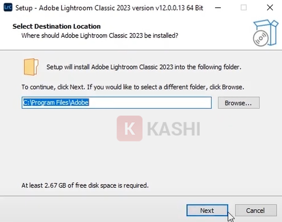 Chọn đường dẫn