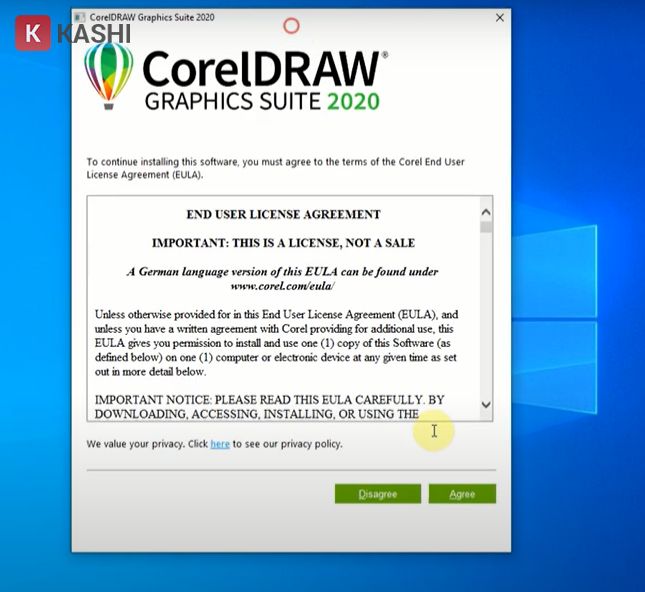 Giao diện sau khi cài đặt
