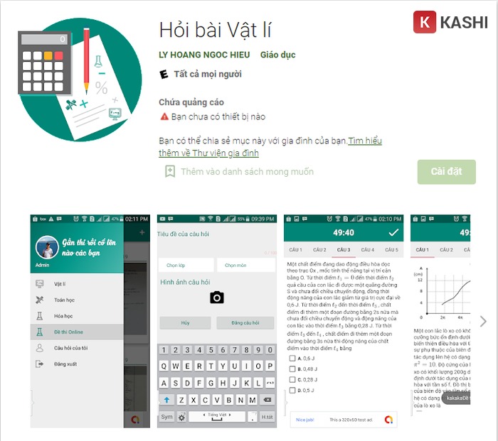 Hỏi bài vật lý miễn phí