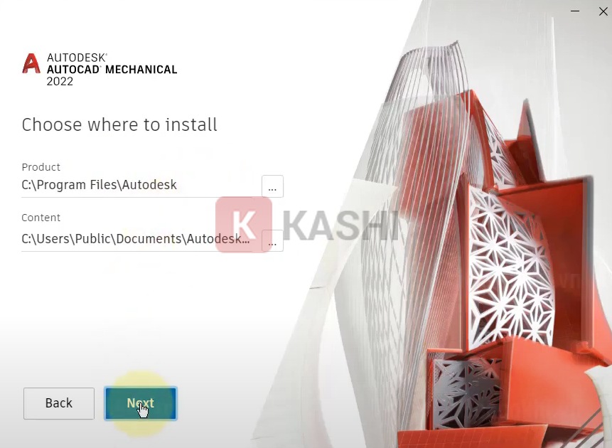 Chọn ổ đĩa cài đặt